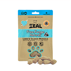ZEAL 真致 冷凍乾燥零食 100%純肉 狗零食 ZE-FD-2039, 羊肉 + 鮭魚, 100g, 1包