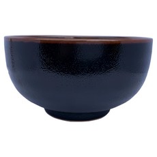 新食器 黑天目 5.5吋大和尚井 日本製 15.5 x 8.5cm, 黑色, 1個