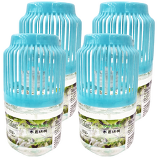 STAR CANDY 浴室清新香氛 6瓶, 木質珙桐, 260ml, 4袋