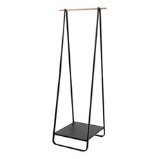 ROOM&HOME A字型多功能置物掛衣架, 個性黑色, 1個, 長54 x 寬47 x 高140cm