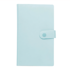 小麥購物 卡片收納本 G569 67g, 4本, 天青藍