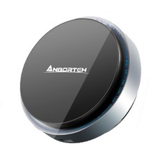 ANBORTEH 安伯特 急凍無線充電手機架 萬用冷氣口, 黑色, ABT-A210