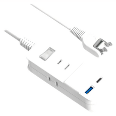 POLYWELL 寶利威爾 USB + Type-C 20W快充電源延長線 PW15-T05-A074, 180cm, 1個