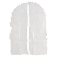 JOSIC 高級磨砂透明大衣防塵套 透明, 80 x 60cm, 10個裝, 1組