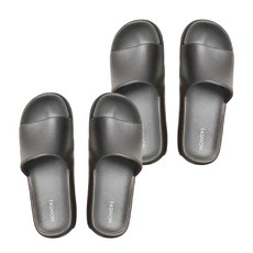 C505 摩卡拖鞋 2雙, 265mm, 時尚黑, 1組