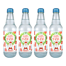 木村飲料 聖誕祈願汽水, 340ml, 4瓶