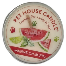 PET HOUSE 室內除臭寵物香氛蠟燭, 西瓜莫希托, 43g, 1罐