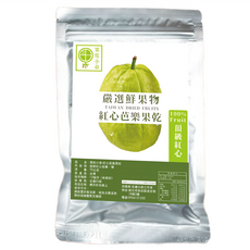 果乾小弟 紅心芭樂乾 台灣原生水果 100%嚴選新鮮 低溫烘培 天然無添加, 70g, 1包