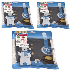 Free King 富立金 冰礦咖啡女平口褲3件組 50%棉 43%尼龍, 黑/粉