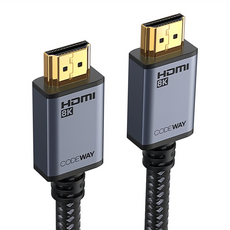 CODEWAY HDMI 2.1版60Hz UHD 傳輸線, 5m, 1條