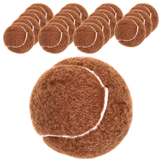 comet 網球造型椅腳套, 棕色, 16個