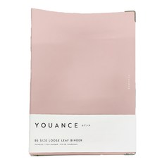 MARUMAN YOUANCE B5 筆記本 26孔活頁夾, 淺粉色, 1本