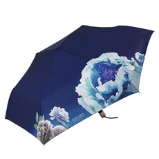 Twin Dragon 雙龍牌 ELEGANT驅黑淨白自動傘, 超輕盈設計, 高遮光防曬, 晴雨兩用, 海軍藍