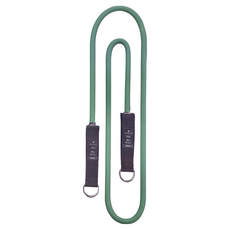 BYZOOM FITNESS 高效阻力繩, 中量, 30LB/13.5KG, 綠色, 120 x 1.1 x 0.6cm, 1條