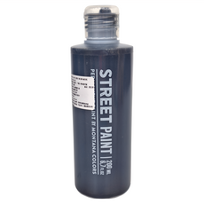 mtn STREET PAINT 壓克力筆 顏料補充瓶 黑色, 200ml, 1色