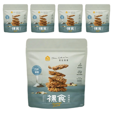 The Chala 蕎拉燕麥 裸食燕麥脆片 椒鹽風味 即沖即食, 230g, 5包