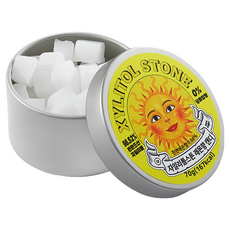 XYLITOL STONE Candy 韓國木糖醇小方糖 13 檸檬, 1個, 70g