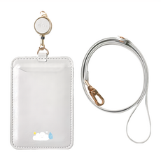 ekax 雙面感應識別證 PU皮革 TPU透膜 五金