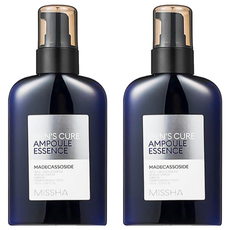 MISSHA 男士肌膚安瓶精華，三重積雪草，鎮定保養肌膚, 2瓶, 150ml