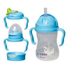 b.box 四合一套裝 4個月以上適用, 240ml, 1組, 藍莓藍