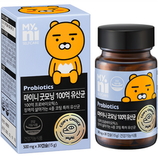 Myni 早安乳酸菌營養劑 100億益生菌 500mg x 30顆, 1罐