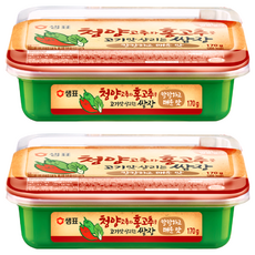 Sempio 膳府 青陽辣椒與紅辣椒韓式包飯醬，170g, 2盒