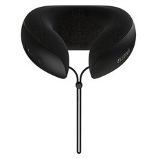 ELEEELS 頸部護理按摩器 R5 熱敷功能 2000mAh電池 最長1.5小時操作時間, 黑色