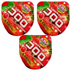 UHA 味覺糖 Cororo 酷露露 Q糖 草莓口味, 40g, 3包