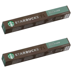 STARBUCKS 星巴克 Pike Place 膠囊咖啡 Nespresso咖啡機適用, 5.3g, 10顆, 2盒