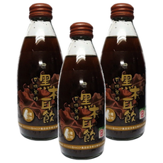 Loton 羅董 台灣在地有機黑糖黑木耳飲, 245ml, 3瓶