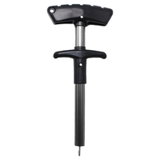 鋁合金脫鉤器 解鉤器 快速摘鉤器 路亞脫鉤器, 灰色, 1個