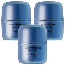 GATSBy 究 髮用造型系列 髮泥 藍色, 65g, 3罐