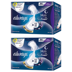 whisper 好自在 台灣公司貨 INFINITY液體衛生棉, 2盒, 10片, 夜用加長型