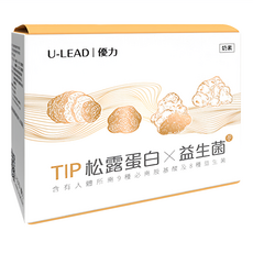 U-LEAD 優力 TIP松露蛋白 益生箘, 30包, 45g, 1盒