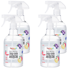 Tamsaa 蔬果清潔噴霧, 650ml, 4瓶