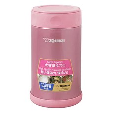 ZOJIRUSHI 象印 不鏽鋼真空燜燒杯, 珍珠粉色, 750ml, 1個