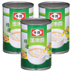 牛寶 玉米醬 小罐, 410g, 3罐