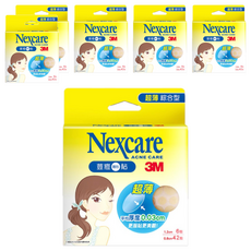 3M Nexcare 荳痘隱形貼 超薄綜合型 滅菌 TA048, 6盒