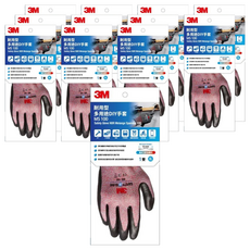 3M 耐用型多用途DIY手套, 紅色, 12雙