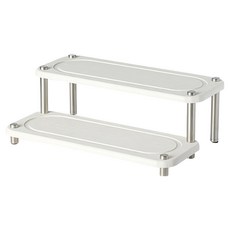 上手家居 硅藻土雙層杯墊/吸水墊/吸水杯墊/珪藻土杯墊/硅藻土杯墊/珪藻土, 1個, 白色