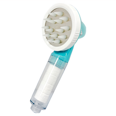 THE LOEL 寵物蓮蓬頭過濾器 TLV60 (基本裝) - 去除毛同時按摩, 粉藍色 + 透明, 1個