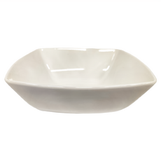 TATUNG 大同磁器 象牙強化方形深缽, 白色, 1個