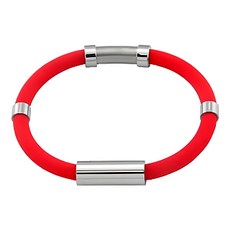 負離子防靜電手環 女款 紅色 告別靜電困擾, 1個