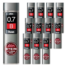 Pentel 飛龍文具 Ain 筆芯 0.7mm, 12盒