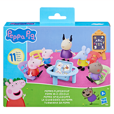 Hasbro 孩之寶 Peppa Pig 粉紅豬小妹 佩佩豬的遊戲小組遊戲組, 1盒, Multicolor