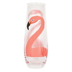 Now Designs 香檳杯 紅鶴, 250ml, 1個