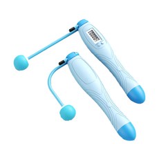 計數跳繩 Set 2個 塑膠材質, 115g, 天空藍, 1組