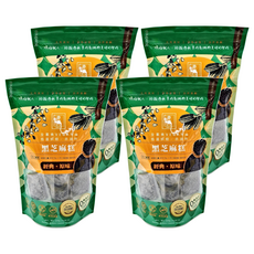 亦擇 黑芝麻糕, 全素食 VEGAN 低溫烘焙 非油炸 無添加蔗糖 無添加澱粉, 250g, 4袋