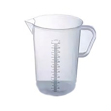 SHIMOYAMA 耐熱PP量杯附刻度, 1個, 透明, 250ml