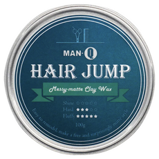 MAN-Q HAIR JUMP 匠型凝土蠟, Messy-matte Clay Wax, 100g, 1罐